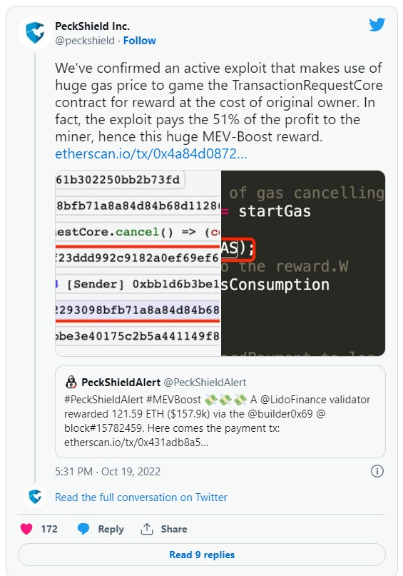 El exploit Ethereum Alarm Clock roba $ 260K