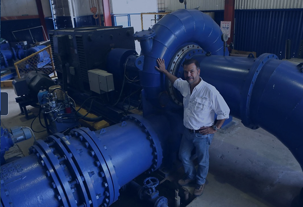 Minería de Bitcoin con energía hidroeléctrica