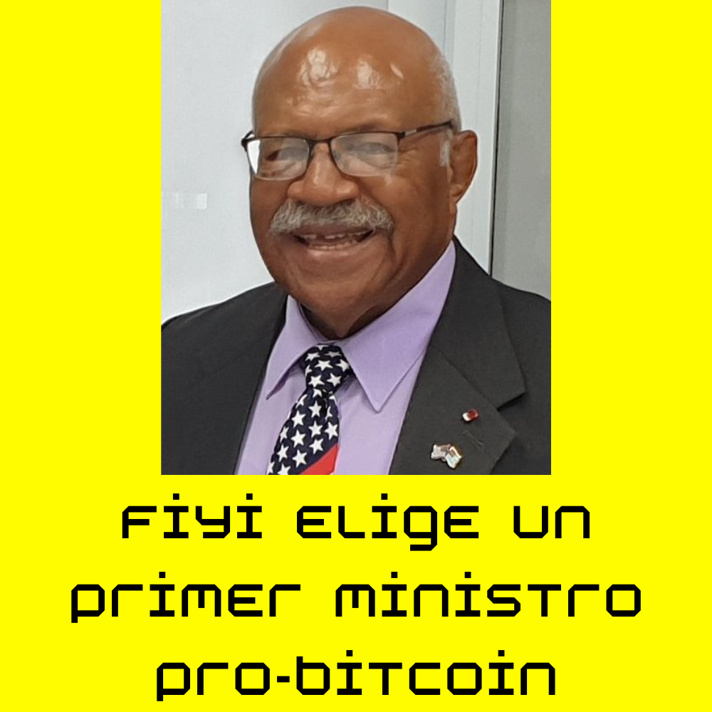 Fiyi elige un primer ministro pro-Bitcoin