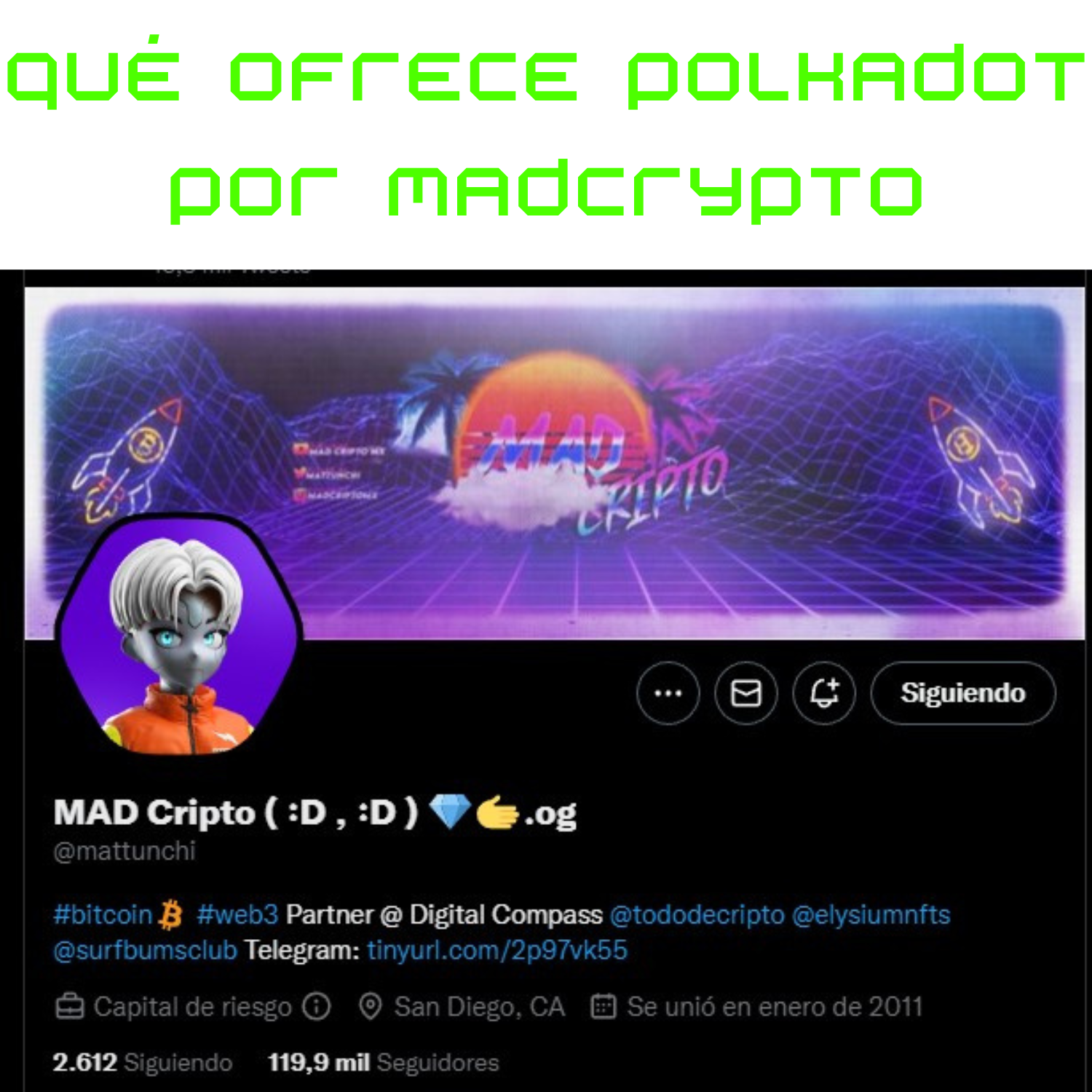 Qué ofrece Polkadot por MADCRIPTOMX