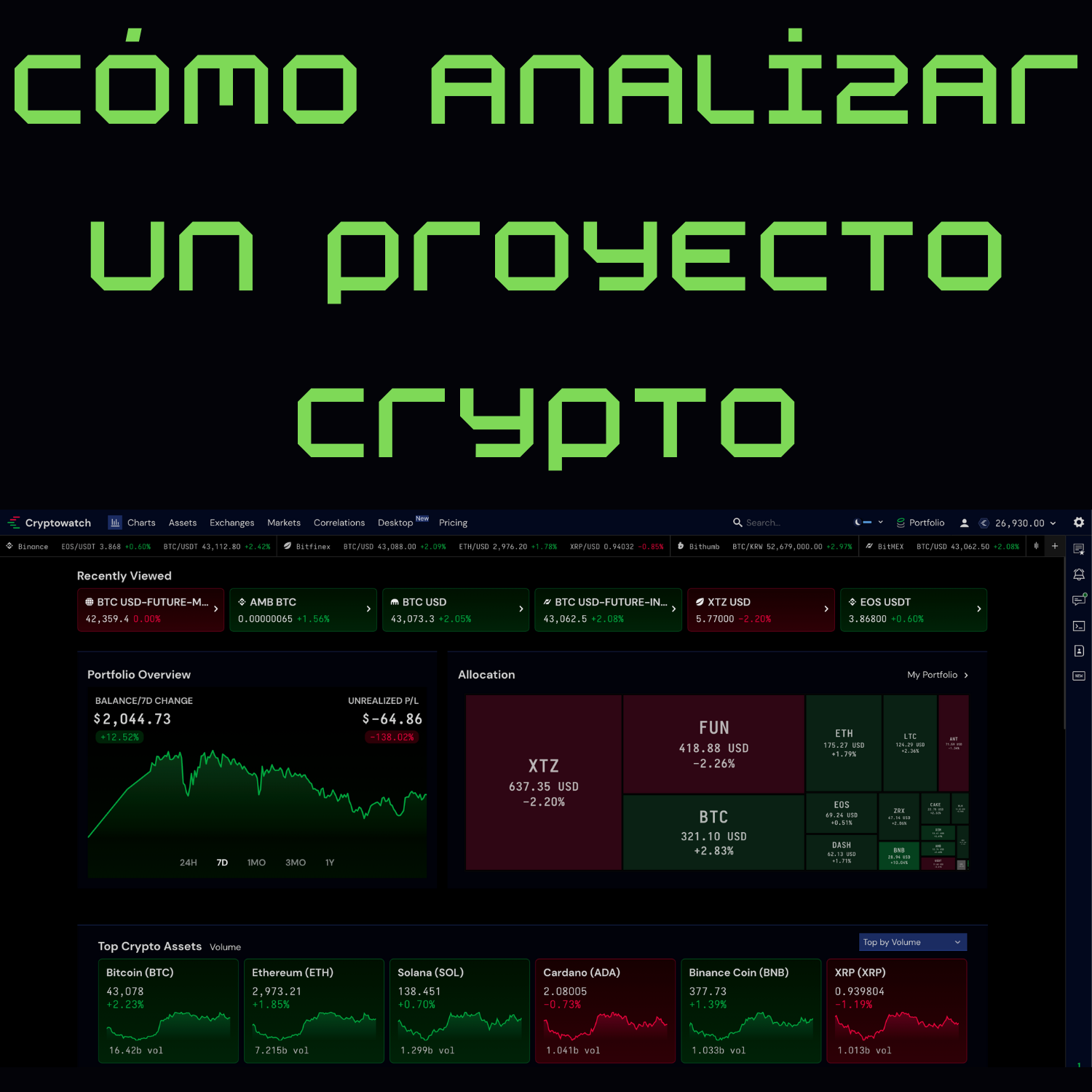 Cómo analizar un proyecto crypto