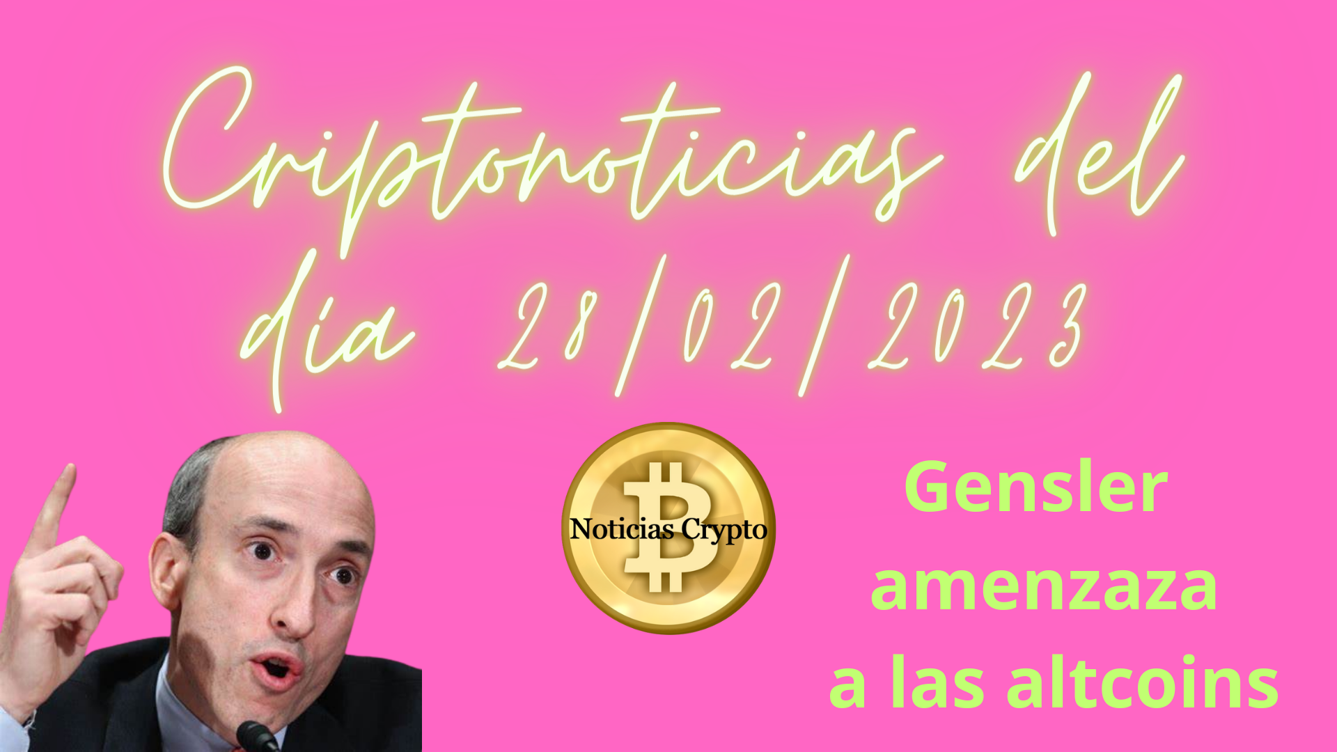 Gensler amenaza a las altcoins