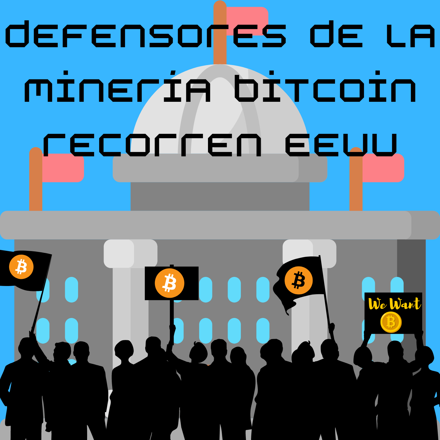 Defensores de la minería Bitcoin recorren EEUU