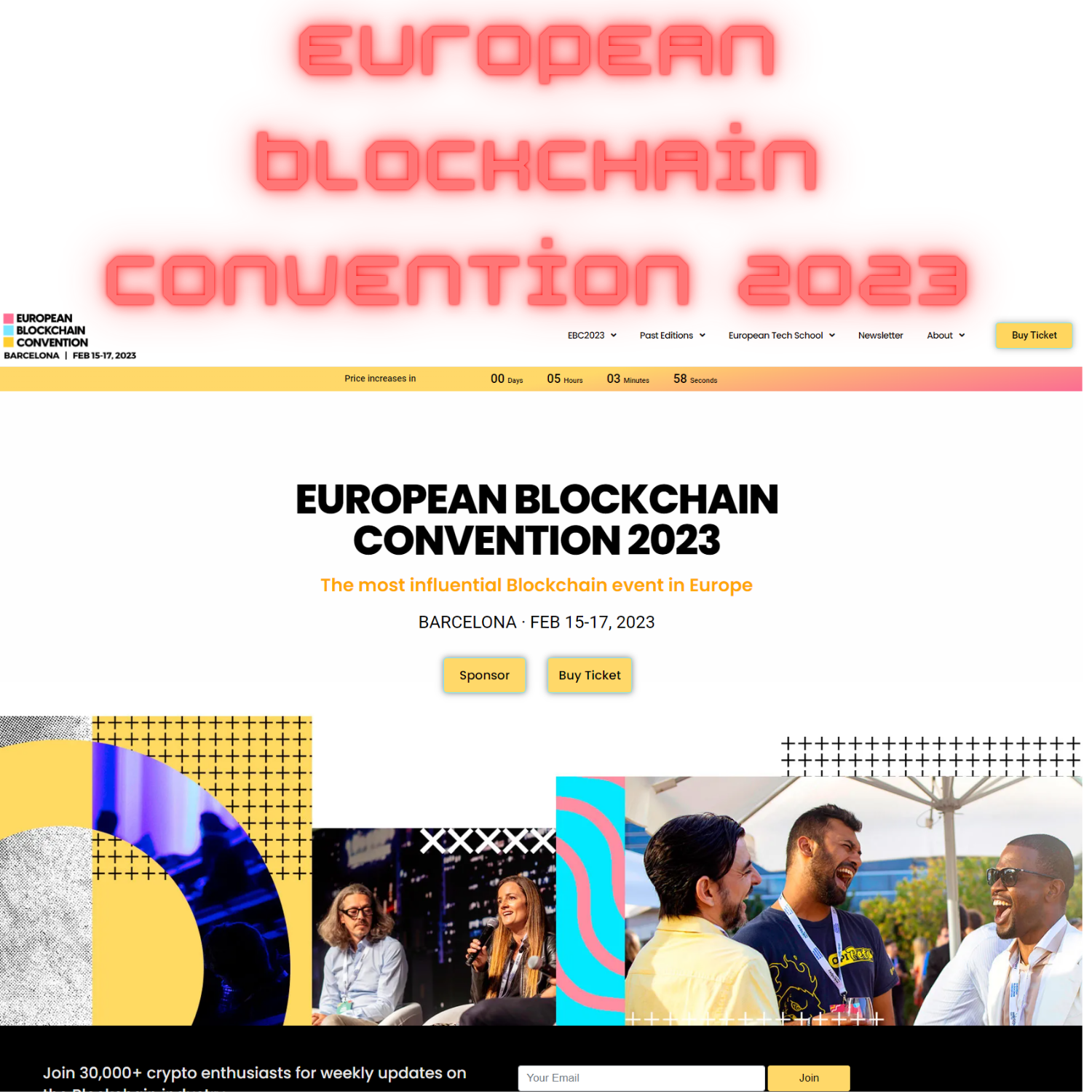 European Blockchain Convention 2023